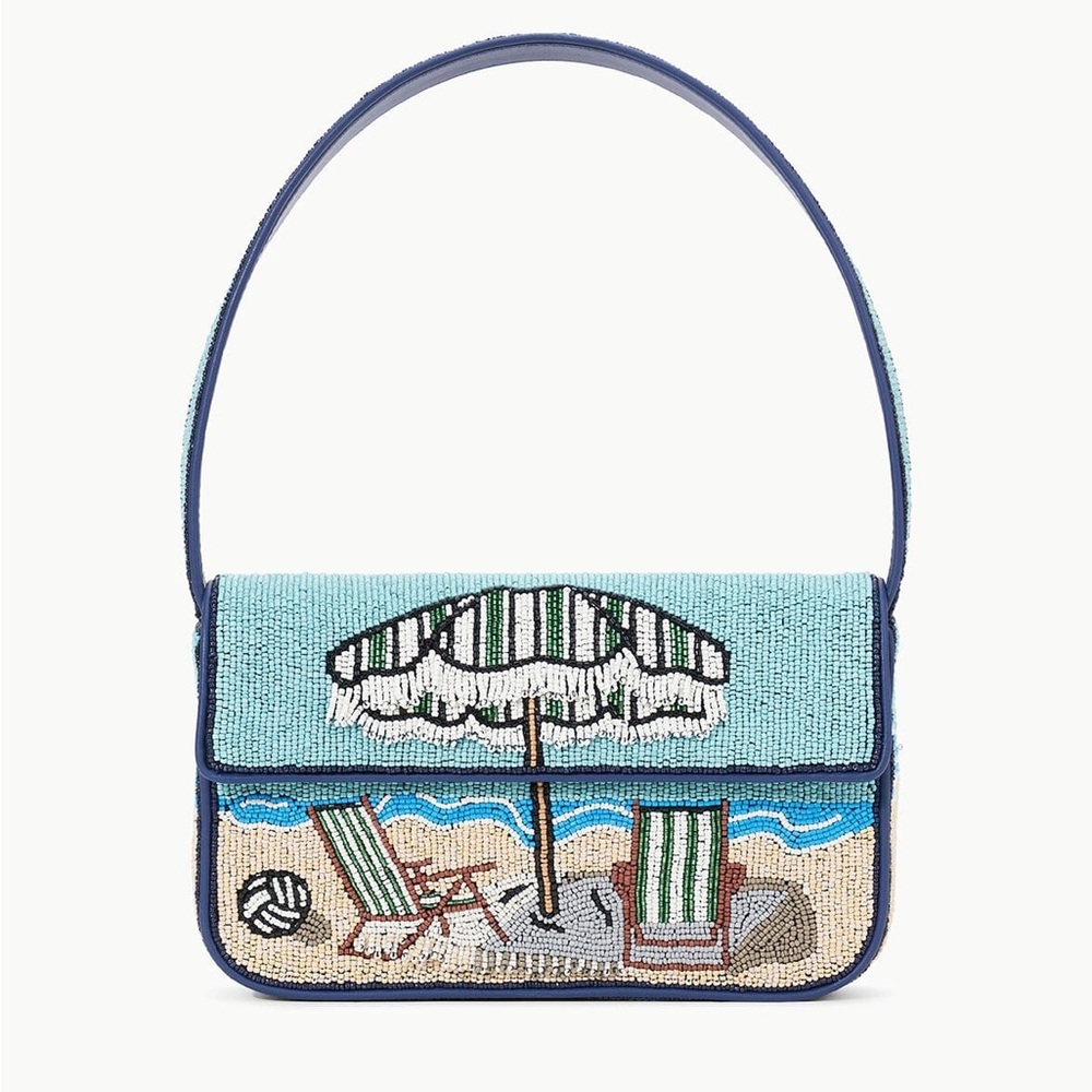 NWT Staud Tommy Bag Under Umbrella Beach